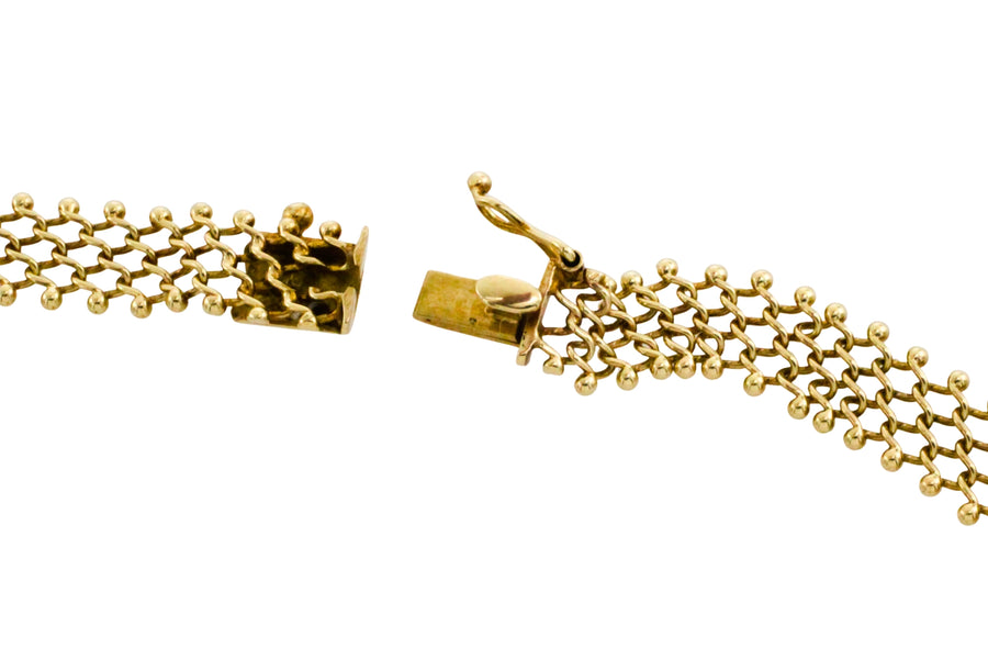 Vintage 14 carat gold collier-colliers-The Antique Ring Shop