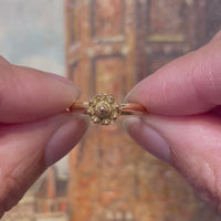 Vintage Zeeuwse knoppen cluster ring