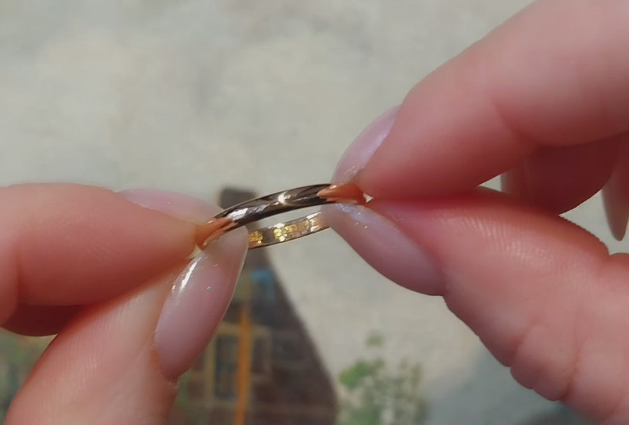22 carat wedding band from 1957