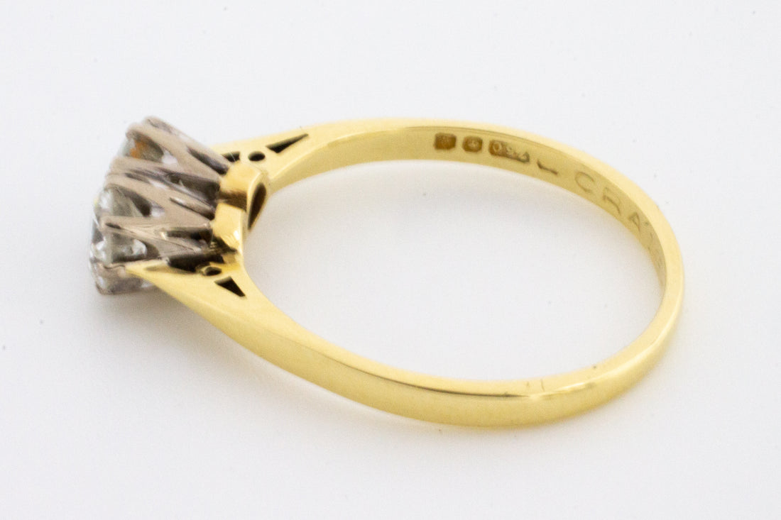 Twin set diamond ring-The Antique Ring Shop