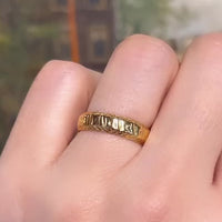 22 carat gold ring from 1997